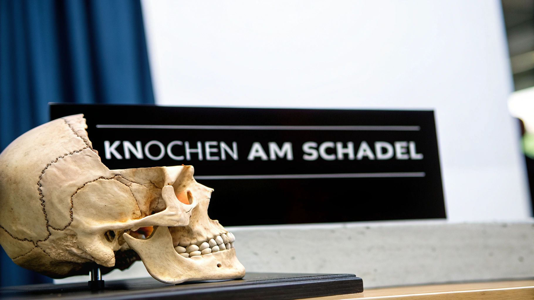 Knochen am schädel einfach erklärt