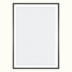 Premium Alurahmen mit Passepartout