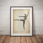 Ballett Anatomie Poster - Animus Medicus GmbH