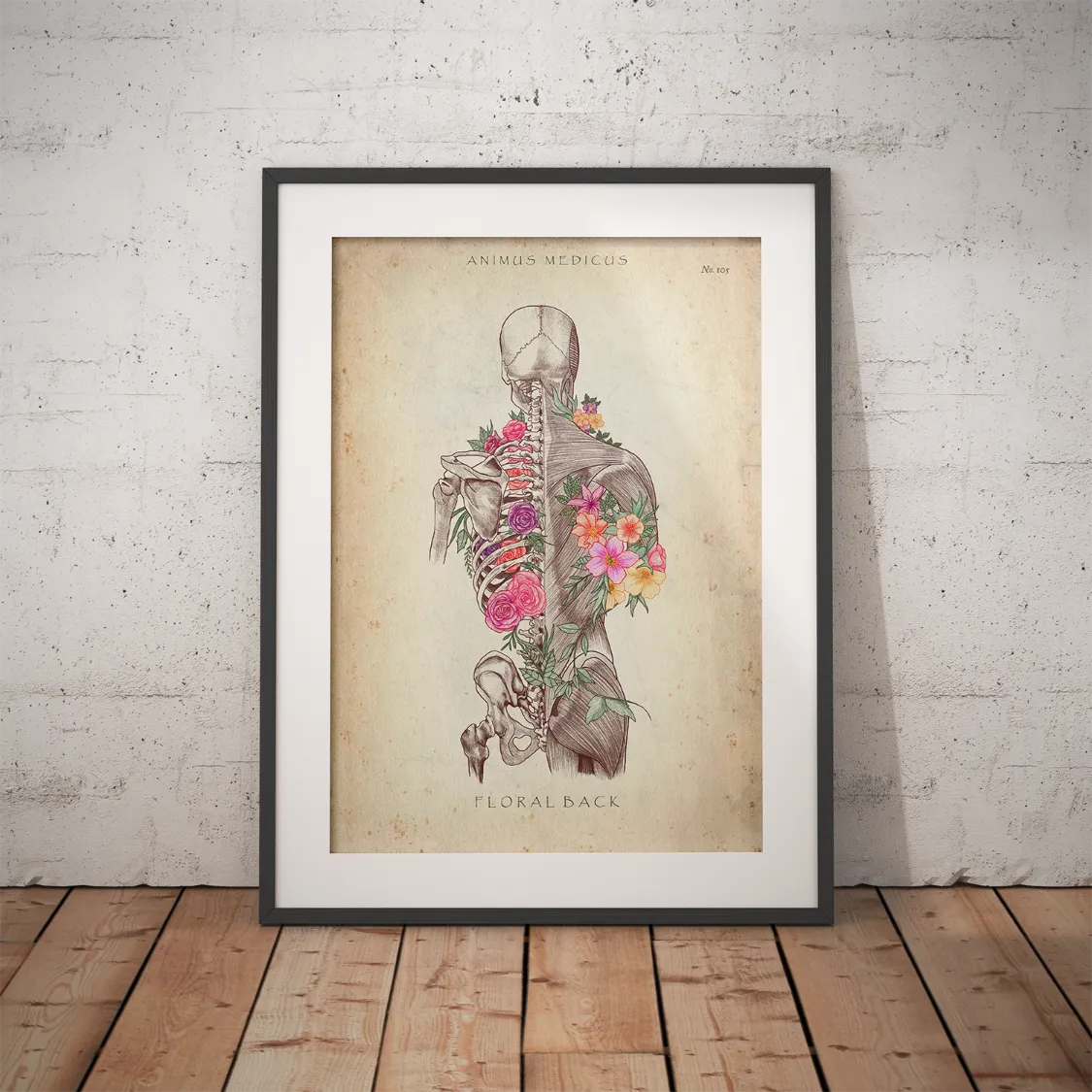 Rücken mit Blumen - Animus Medicus GmbH