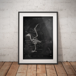 Vogel Skelett - Chalkboard - Animus Medicus GmbH