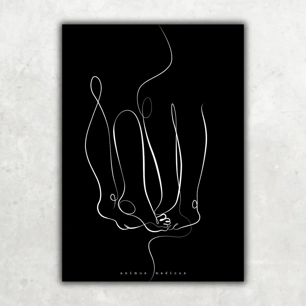 Zärtlichkeit auf Zehen Dark - Animus Medicus GmbH