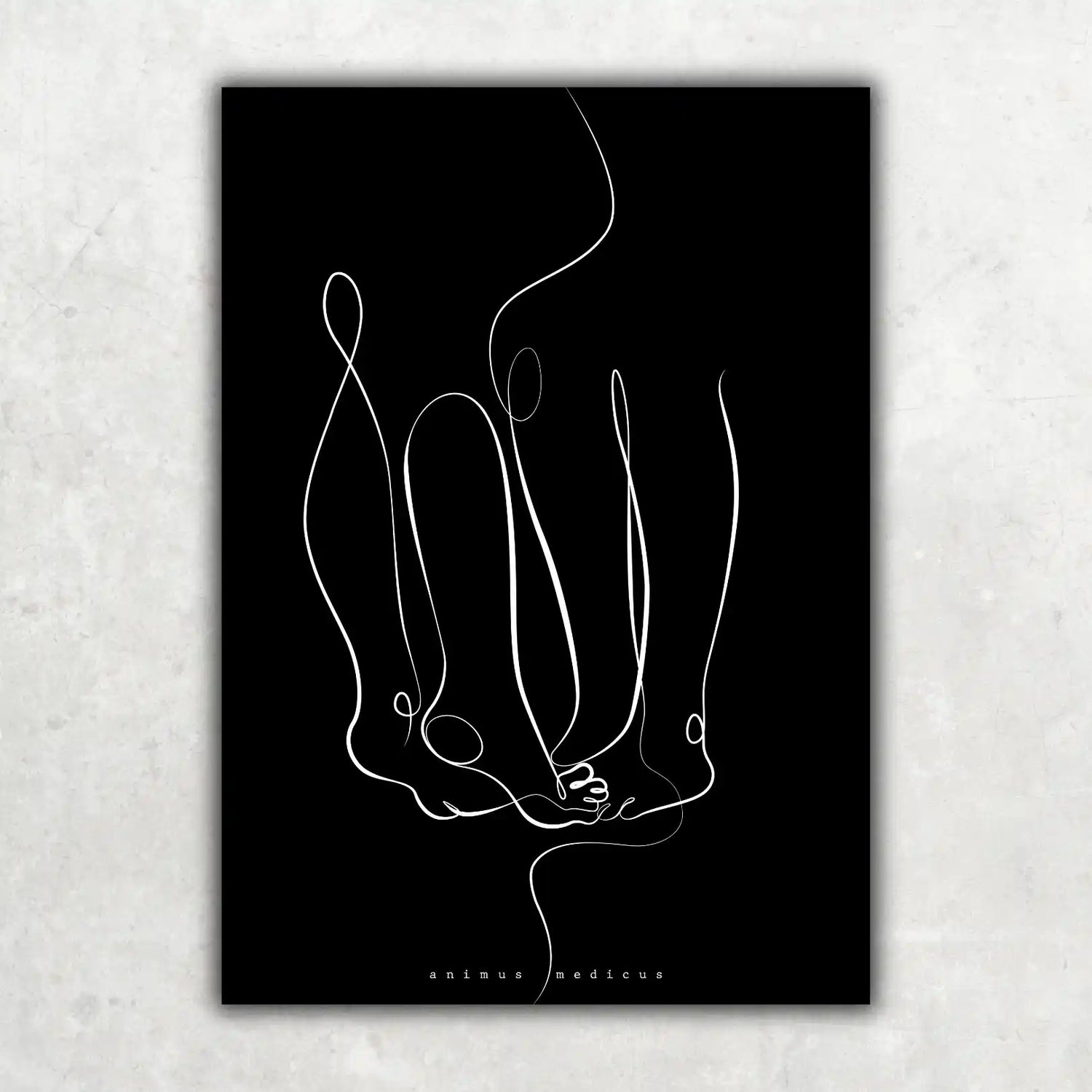 Zärtlichkeit auf Zehen Dark - Animus Medicus GmbH