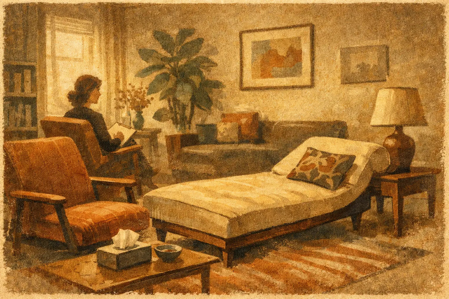 Deko Psychotherapie Praxis stilvoll planen
