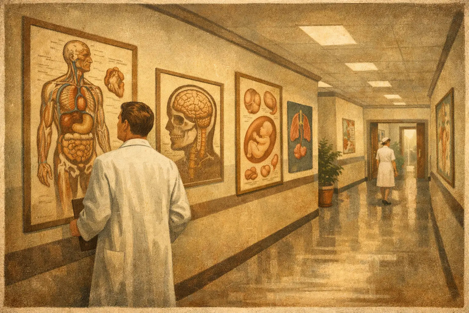 Medizinische Poster für Klinikflure richtig wählen