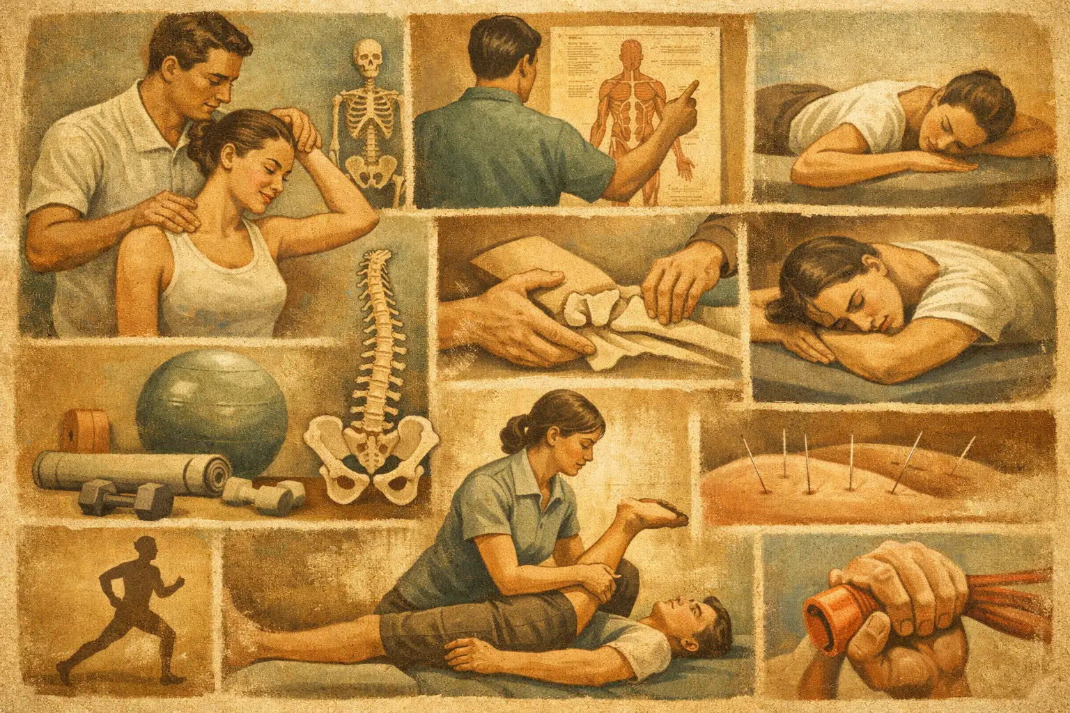 10 top poster motive für physiotherapeuten