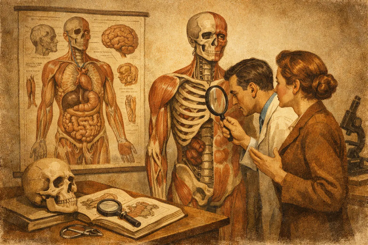 Sind Anatomieposter fachlich korrekt? Faktencheck