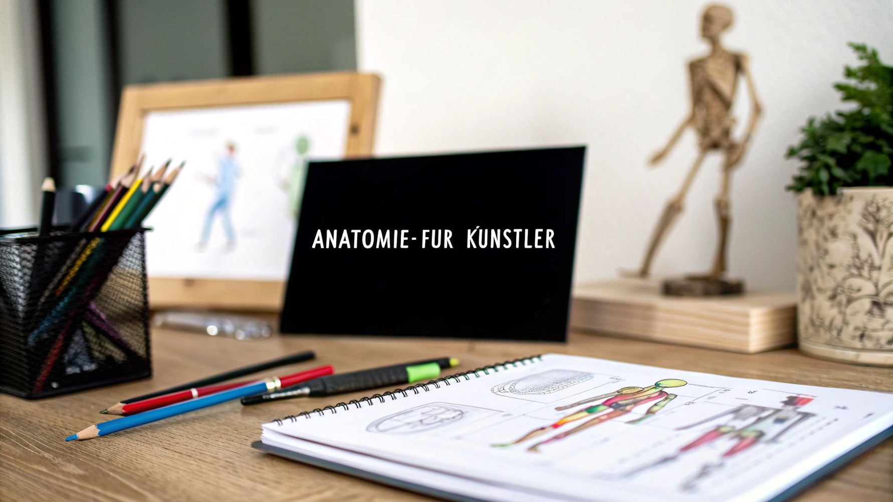 Anatomie für künstler: Komplettkurs für realistische Figuren - Animus Medicus