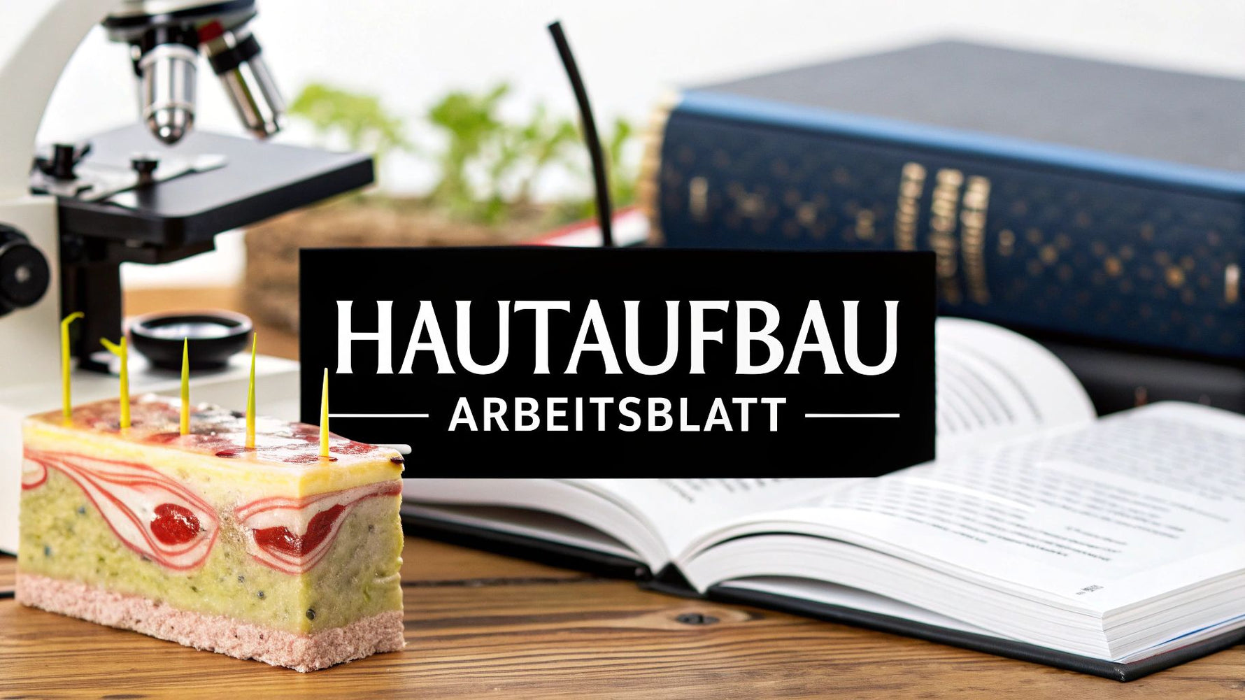 Aufbau der Haut Arbeitsblatt – Effektives Unterrichtsmaterial - Animus Medicus