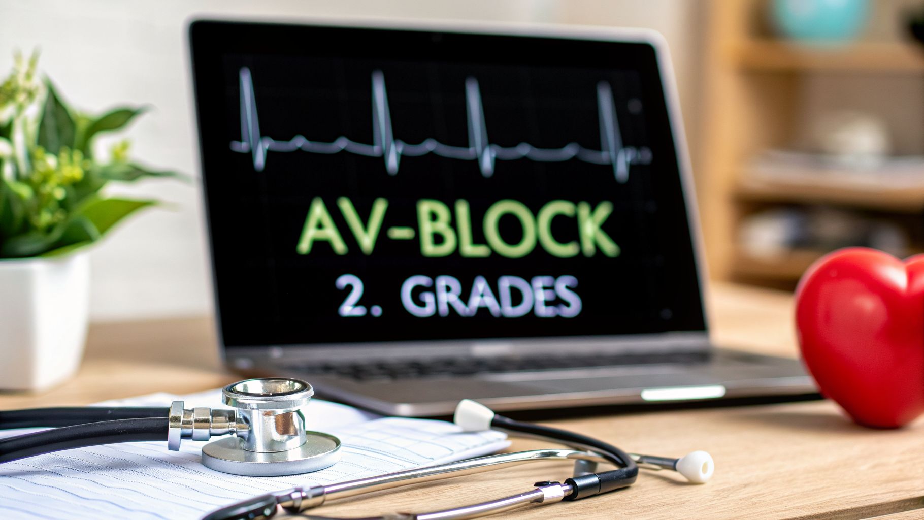 AV Block 2 Grades im EKG sicher erkennen und behandeln