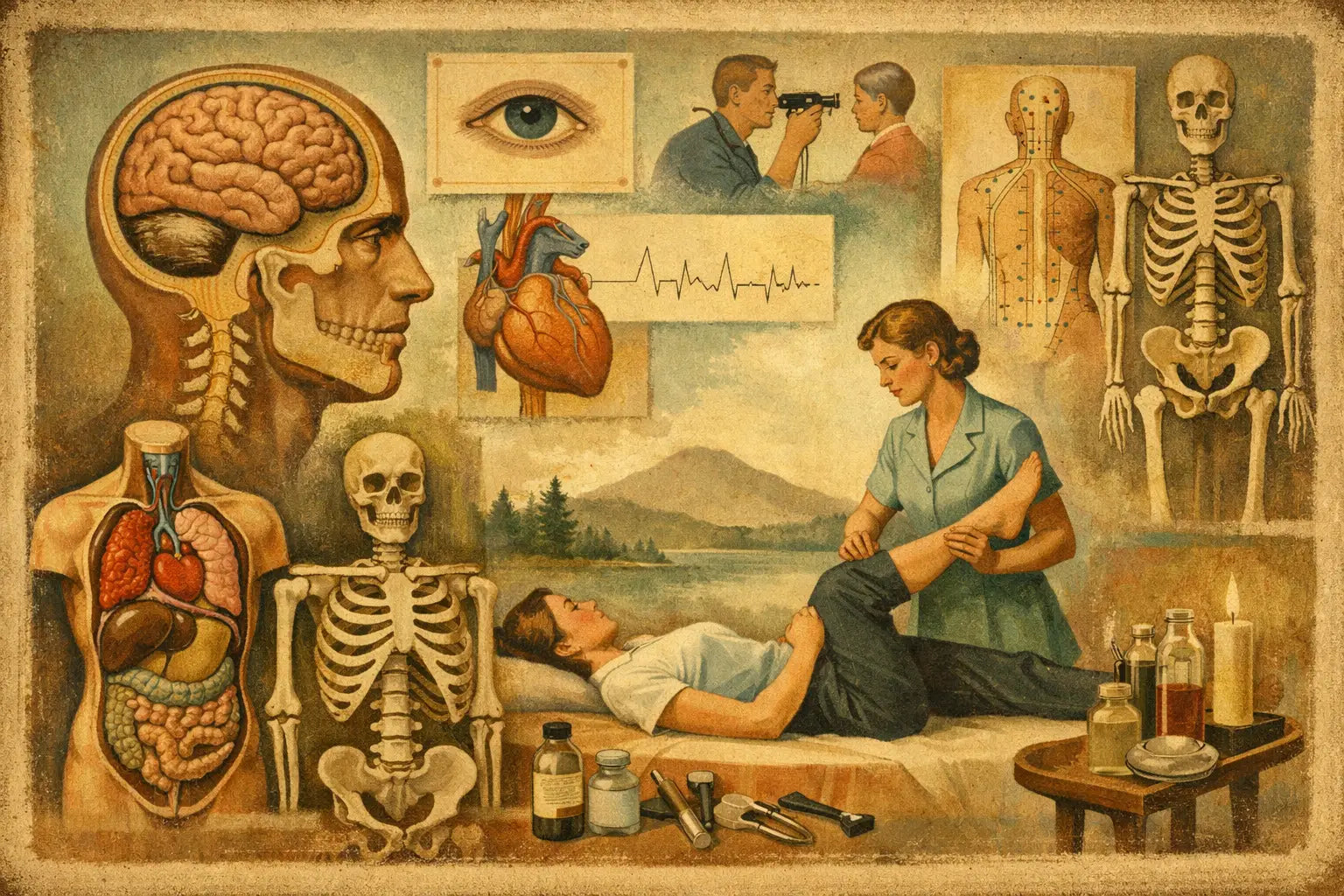 Beliebte Medizinbilder für moderne Therapiepraxen
