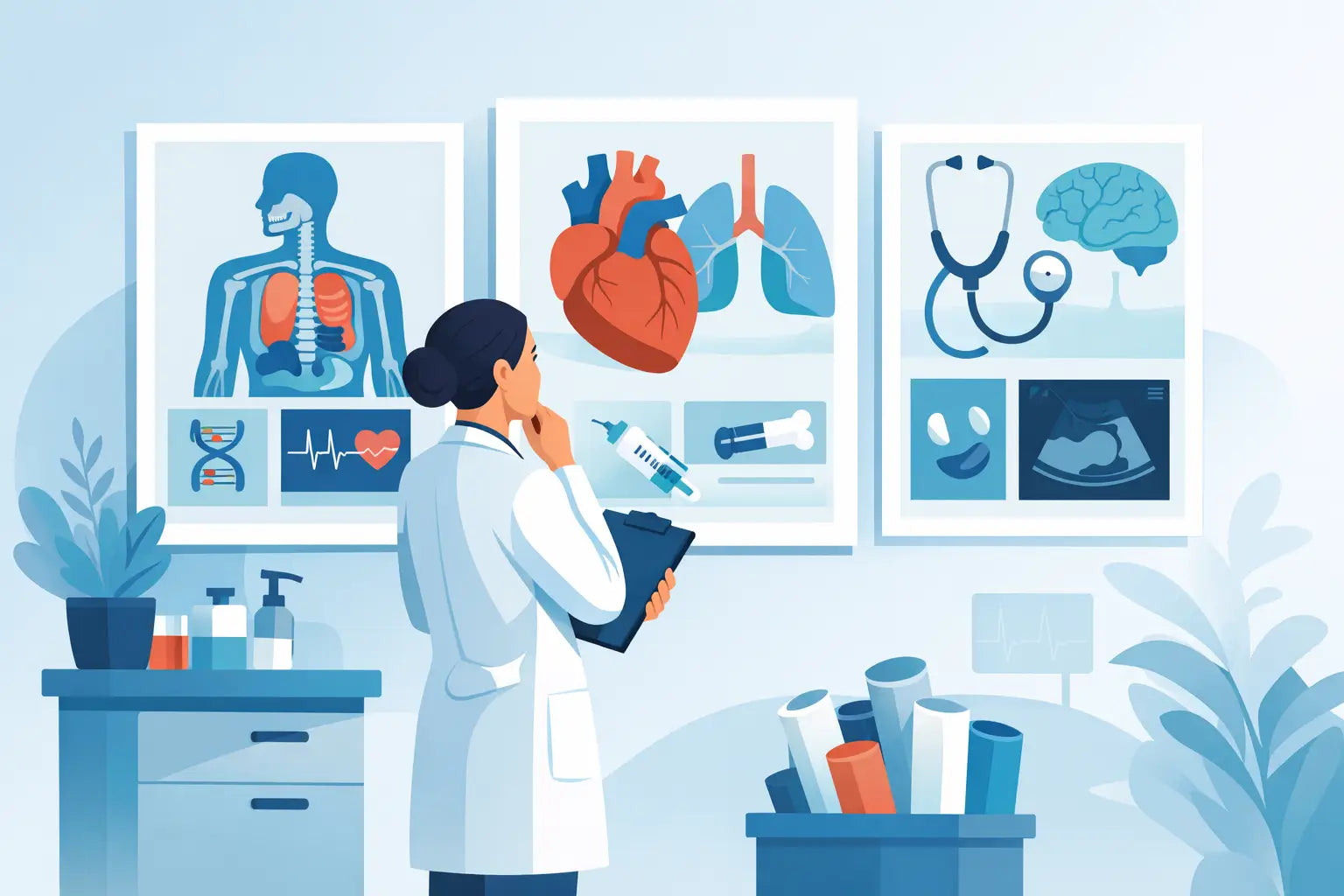 Poster Bundle Medizin richtig auswählen