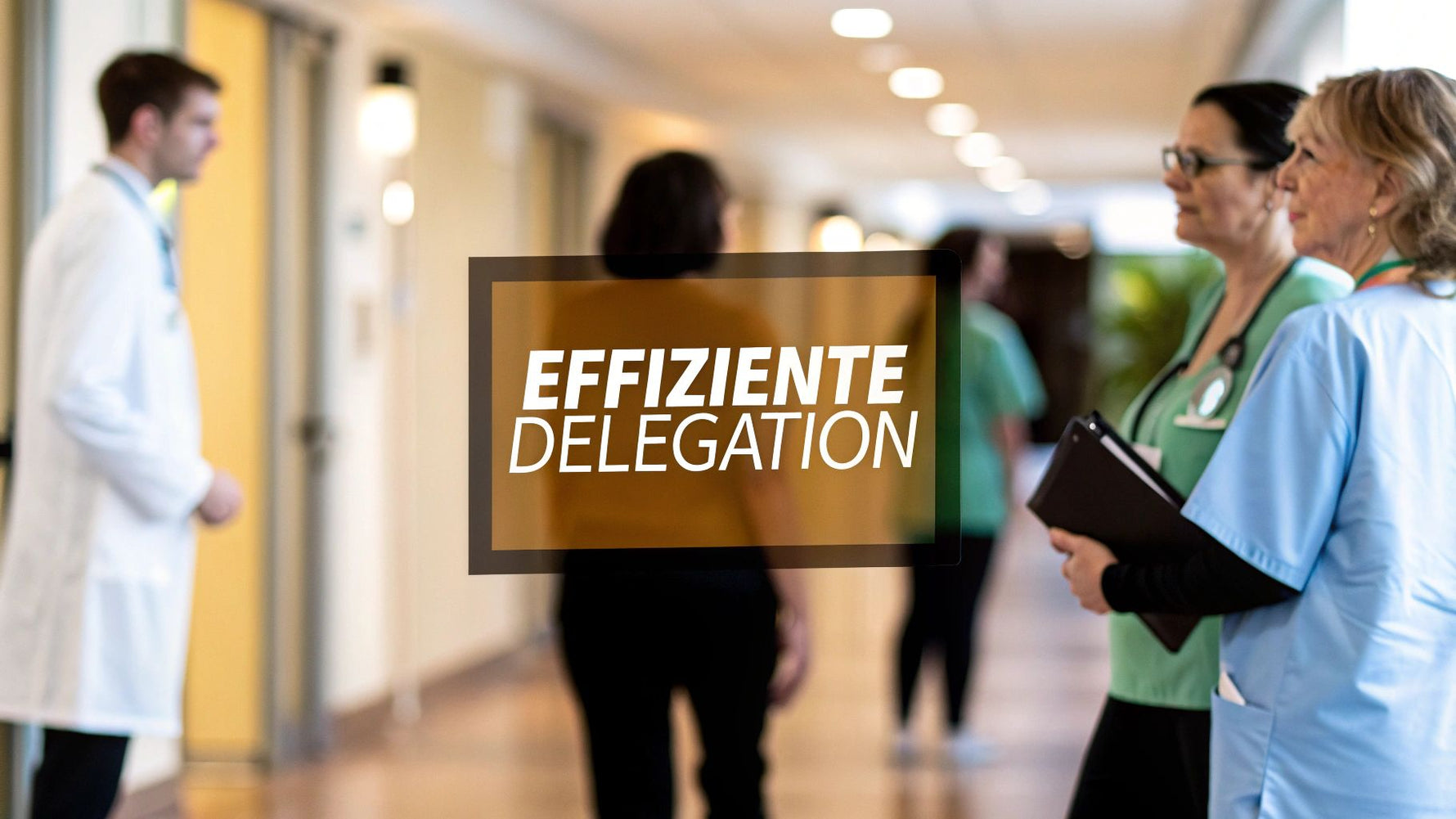 Delegation in der Pflege: Effiziente Arbeitsstrategien