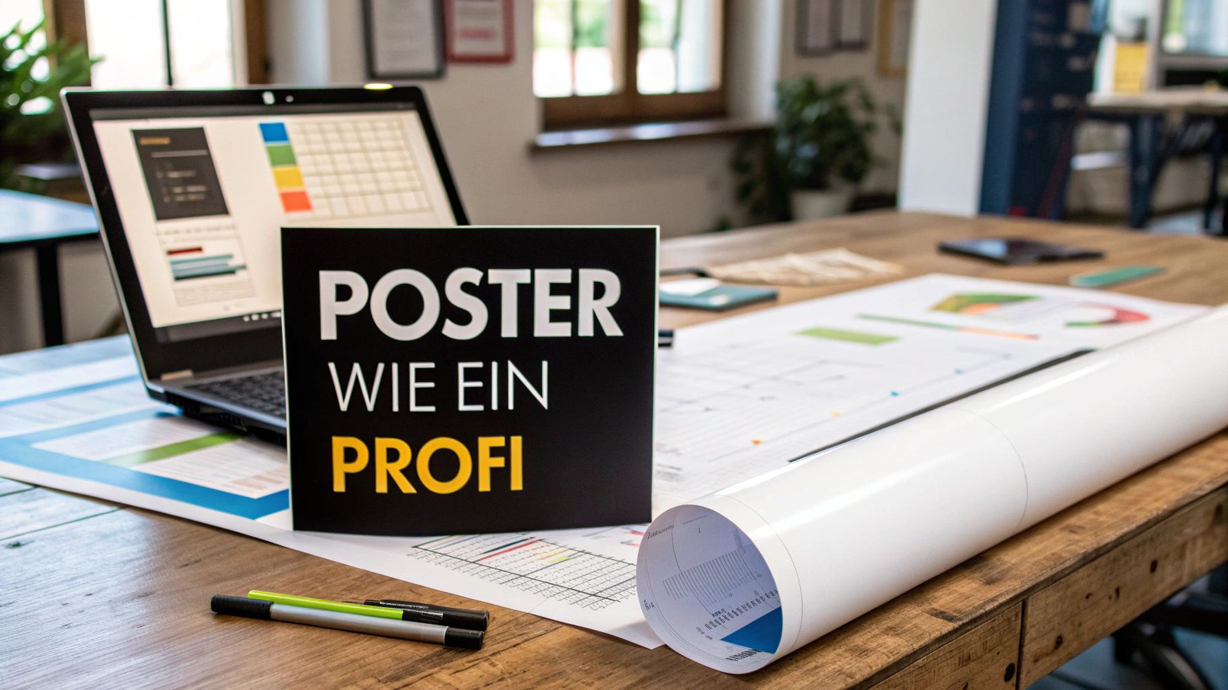 Wissenschaftliche Poster erstellen wie ein Profi