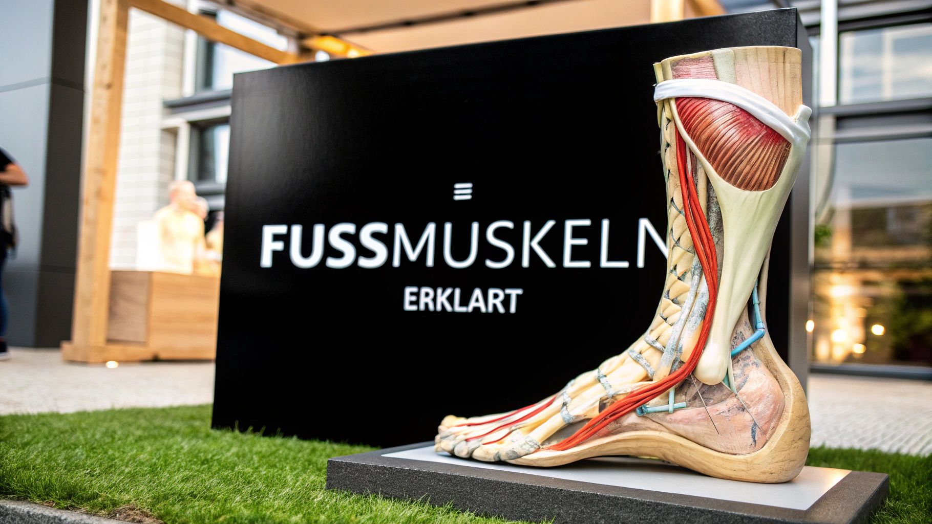 fuß anatomie muskeln: einfach erklärt