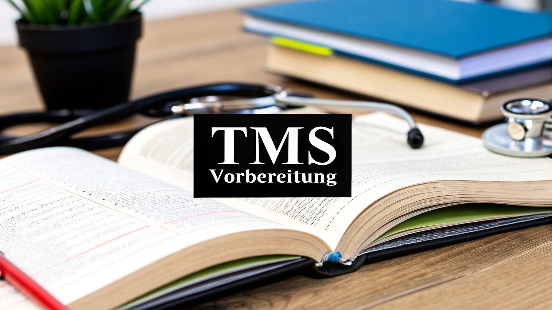 TMS Vorbereitung Bücher | Die besten Tipps für deinen Erfolg - Animus Medicus