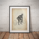 Deadlift Anatomie Poster