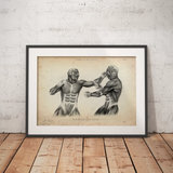 Anatomie Poster Boxer