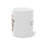 Flowers Heart Cup