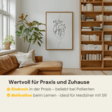 Minimalistische Hart Anatomie
