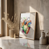 Hart Anatomie - Regenboog