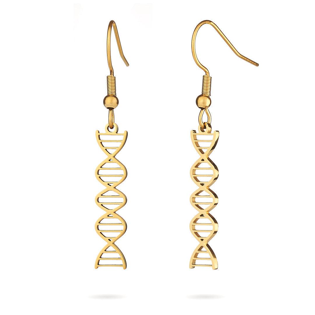 DNA-Doppelhelix Ohrringe - Animus Medicus GmbH