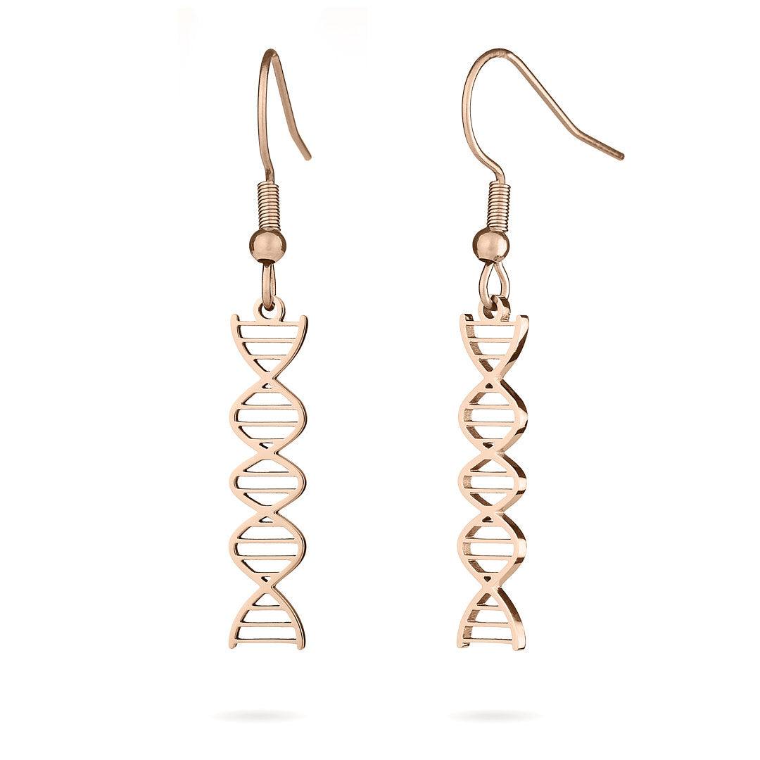 DNA-Doppelhelix Ohrringe - Animus Medicus GmbH