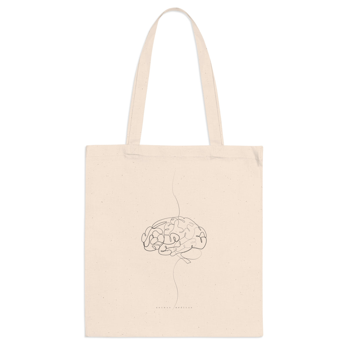 Limited Edition: Dat Jute minimalsitische Gehirn / Almost a doctor - Animus Medicus GmbH