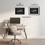 Schwimmen Anatomie Poster - Chalkboard - Animus Medicus GmbH