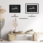 Schwimmen Anatomie Poster - Chalkboard - Animus Medicus GmbH