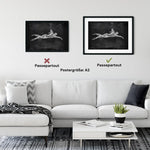 Schwimmen Anatomie Poster - Chalkboard - Animus Medicus GmbH
