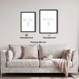Uterus Anatomie Minimalist - Animus Medicus GmbH
